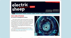 Desktop Screenshot of electricsheepmagazine.co.uk